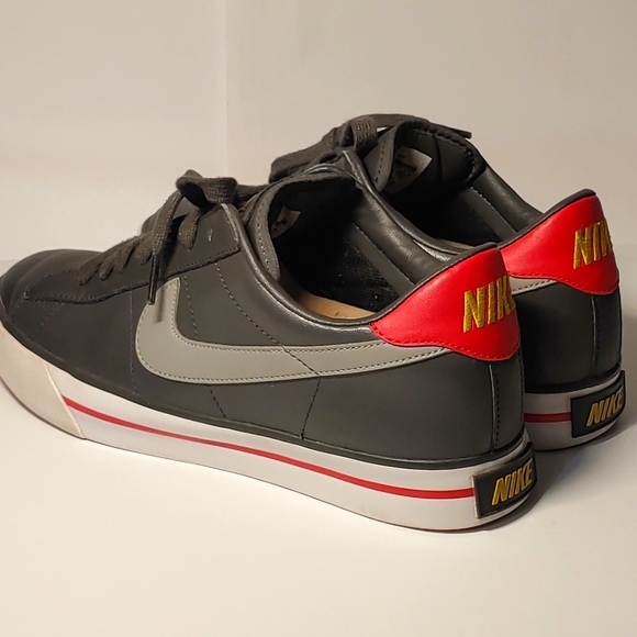 Women's Genuine Leather Nike Sneakers - Picture 3 of 10